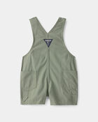 B&eacute;b&eacute; gar&ccedil;on - Toile Shortall - Vert olive, image 2 sur 3 diapositives