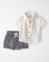 Sweet Cream, Navy Stripes