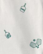 Baby Boy 3-Piece Pickleball Short-Sleeve Top, Bodysuit & Short Set, image 2 of 5 slides