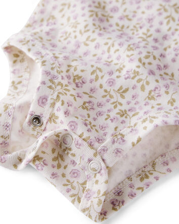 Baby 2-Pack Organic Cotton Bodysuits, 