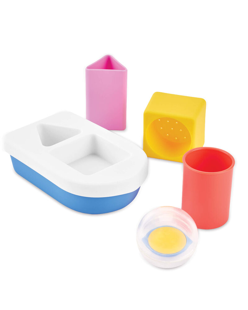 Jouet de bain pour b&eacute;b&eacute; STEM Learning & Play Bateau et chargement, image 3 sur 4 diapositives