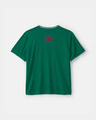Ensemble 2 pi&egrave;ces chandail de soccer et short Umbro du Mexique pour jeune - Vert/Blanc/Rouge, image 5 sur 12 diapositives