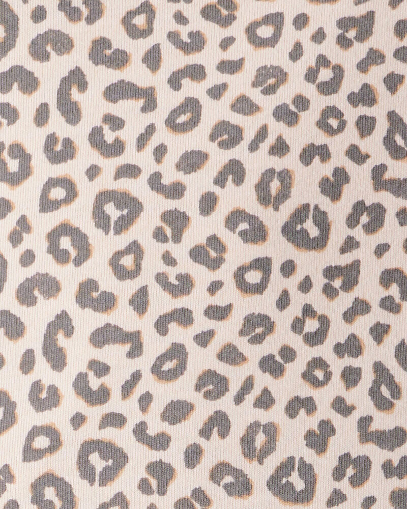 Toddler Girl Leopard Print Long-Sleeve Dress - Brown, image 3 of 4 slides