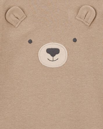 Baby 4-Pack Bear Long-Sleeve Bodysuits, 