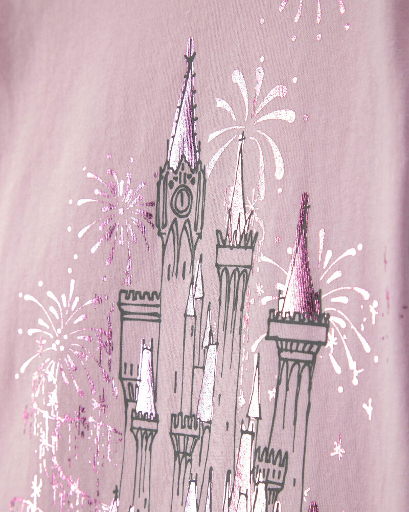 Toddler Girl Disney&copy; Castle Graphic Tee - Pink, image 2 of 3 slides