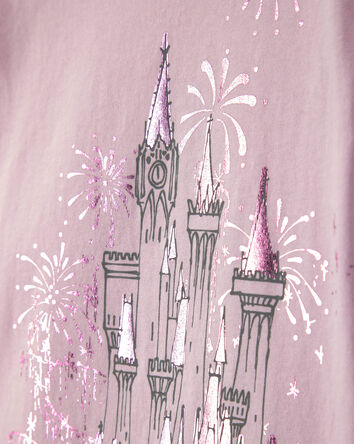 Toddler Girl Disney&copy; Castle Graphic Tee - Pink, 