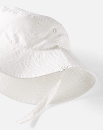 Baby Recycled Twill Swim Hat, 