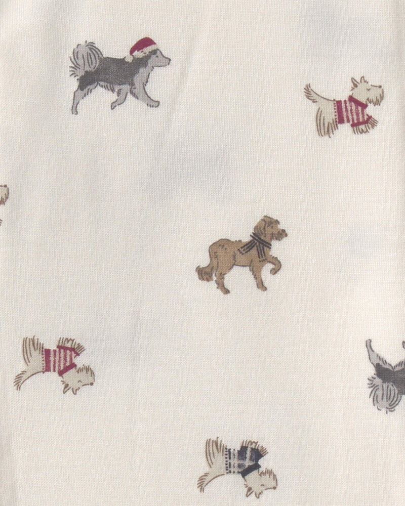 Baby 1-Piece Dog PurelySoft&trade; Snug Fit Pyjama - Cream, image 6 of 9 slides