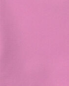Girls Solid Rain Jacket with Water-Activated Print - Pink, image 4 of 4 slides