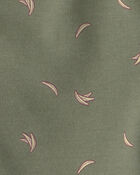 Toddler Boy 2-Piece Banana Top & Short Set - Yellow/Green, image 3 of 5 slides