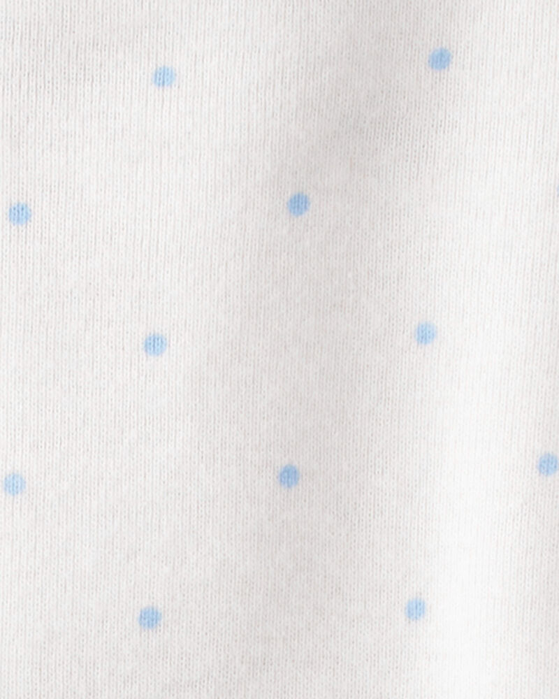 Baby 3-Pack Organic Cotton Rib Bodysuits, image 4 of 5 slides