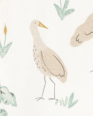 Baby 2-Piece 2-Way Zip Sleeper & Headwrap Set, 