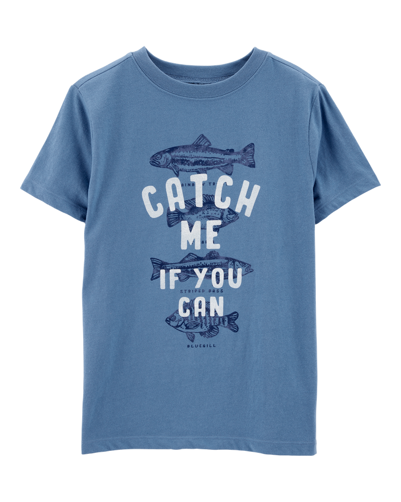 Kid Fishing Graphic Tee, image 1 of 3 slides