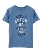Kid Fishing Graphic Tee, image 1 of 3 slides