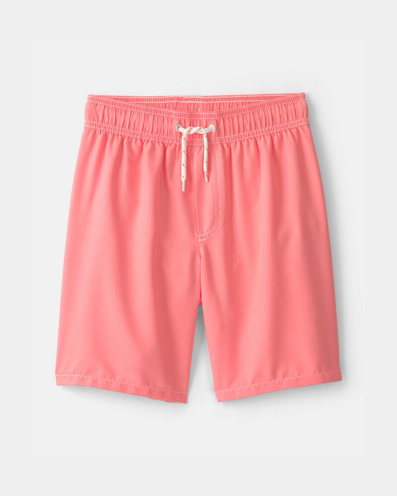 Boys Swim Trunks - Coral, image 1 of 4 slides