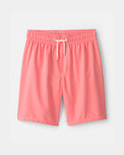 Boys Swim Trunks - Coral, image 1 of 4 slides