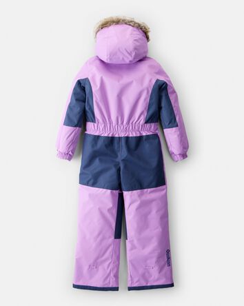 Filles - Combinaison de neige Taslan en une pi&egrave;ce - Violet, 