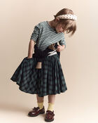 Tout-petit fille - Jupe midi The Avenue Twirl&trade; - Carreaux, image 3 sur 7 diapositives