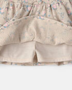 B&eacute;b&eacute; fille - Ensemble 2 pi&egrave;ces haut et jupe-short Disney&copy; Minnie Mouse - Bleu, image 3 sur 5 diapositives