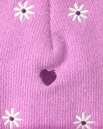 Tout-petit fille - Tuque Stripy Kombi - Rose, 