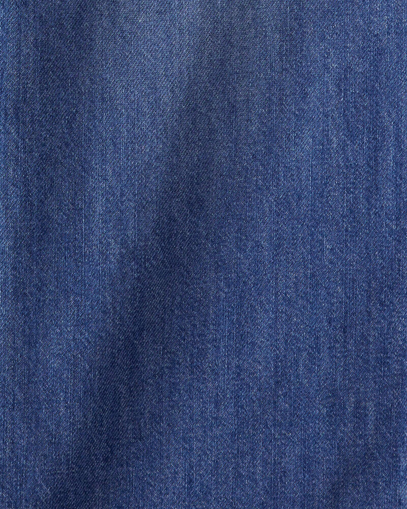 Kid Cargo Denim Jeans - Blue Wash, image 4 of 5 slides
