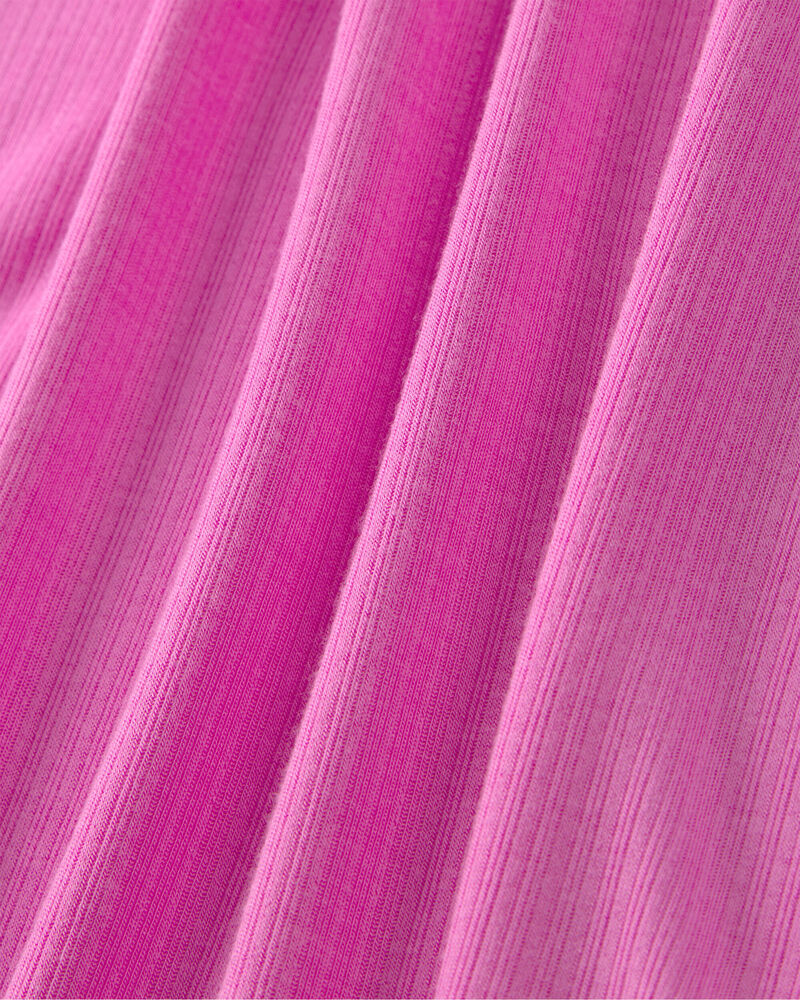 Baby Girl PurelySoft Snug Fit 1-Piece Pyjama - Pink, image 7 of 9 slides