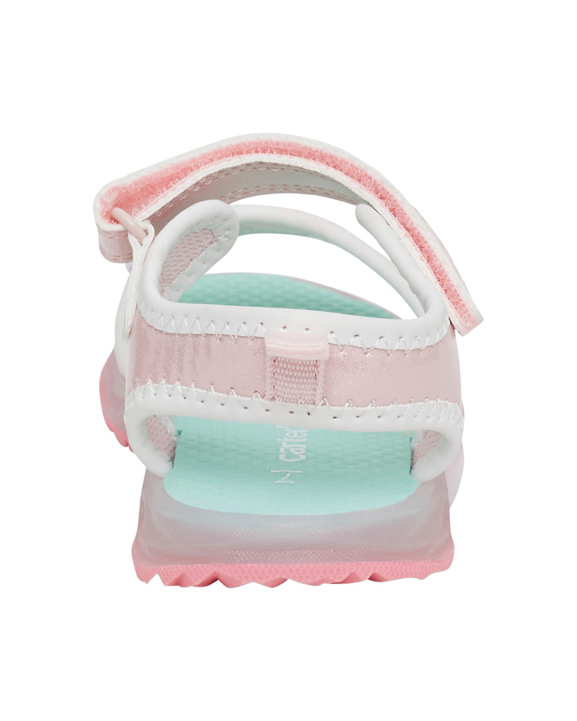 Carter's unicorn light new arrivals up sandals