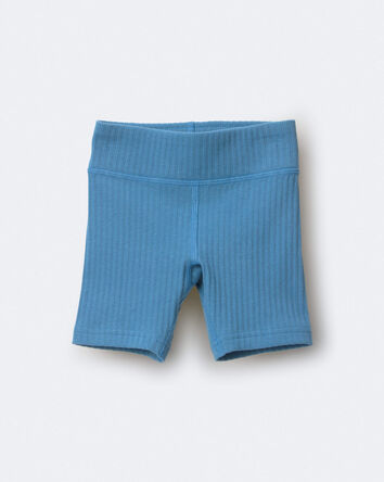 Toddler Girl Brooklyn Bike Shorts - Blue, 