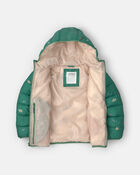 Boys Midweight Packable Puffer- Green
, image 2 of 4 slides