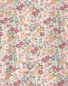 Baby Girl 2-Piece Organic Cotton Pajamas in Floral, image 3 of 4 slides