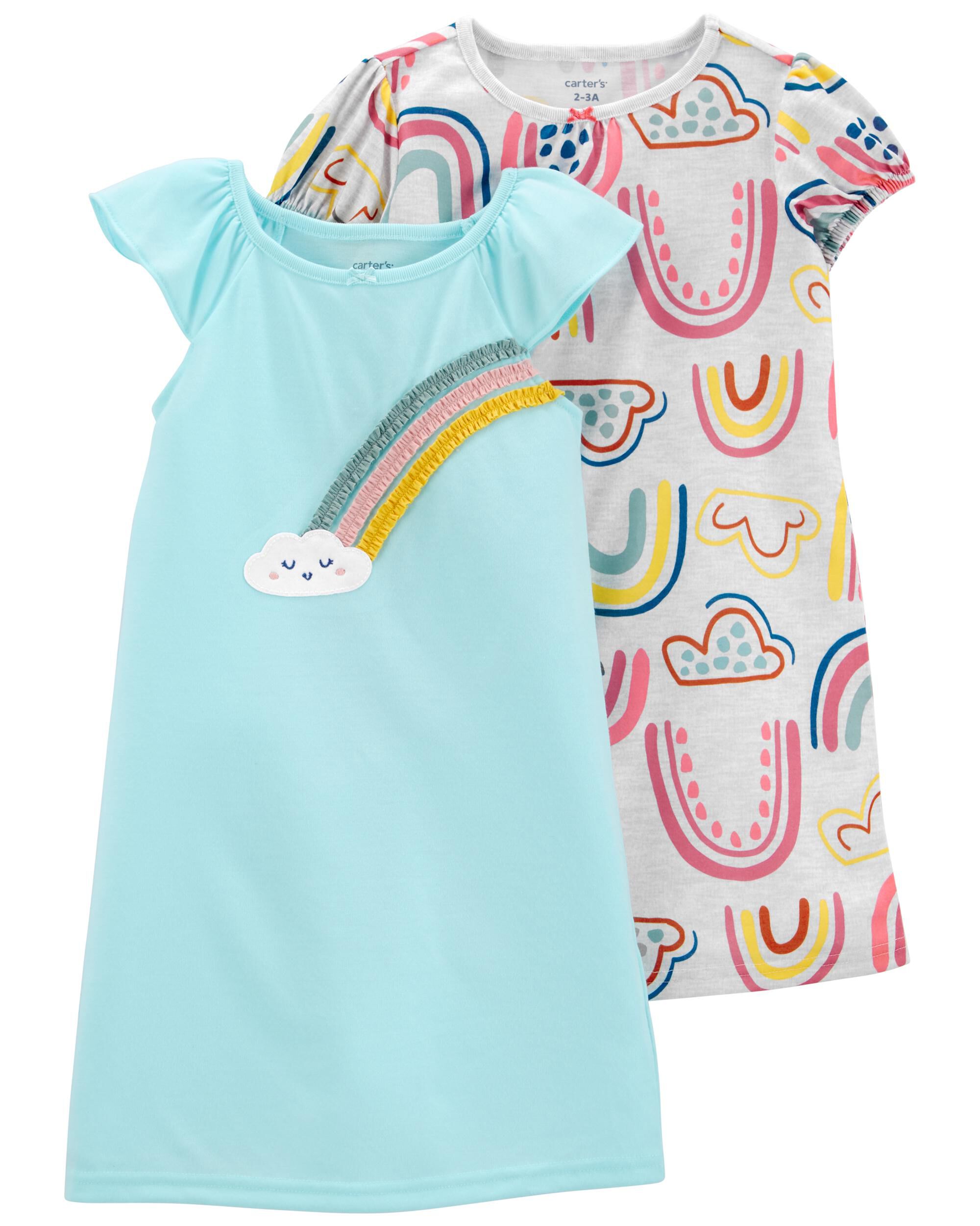 Carters girl nightgowns sales