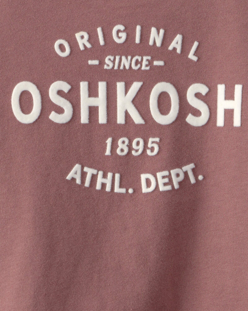 Baby OshKosh Logo Short-Sleeve Graphic Tee - Brown, image 3 of 4 slides
