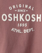 Baby OshKosh Logo Short-Sleeve Graphic Tee - Brown, image 3 of 4 slides