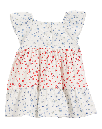 Baby Tiered Floral Dress, 