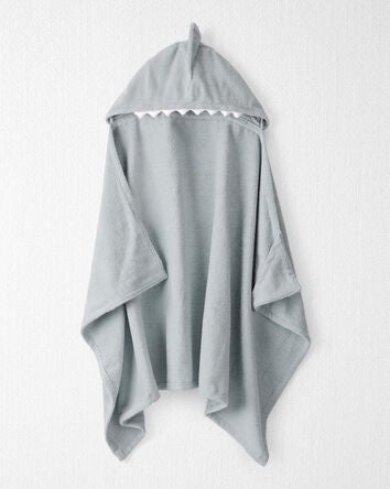 Toddler Organic Cotton Shark Towel, 