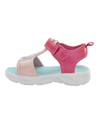 Toddler Unicorn Rainbow Light Up Sandals, image 6 of 7 slides
