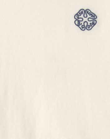 Tout-petit gar&ccedil;on - T-shirt &agrave; imprim&eacute; tr&egrave;fle OshKosh - Cr&egrave;me, 