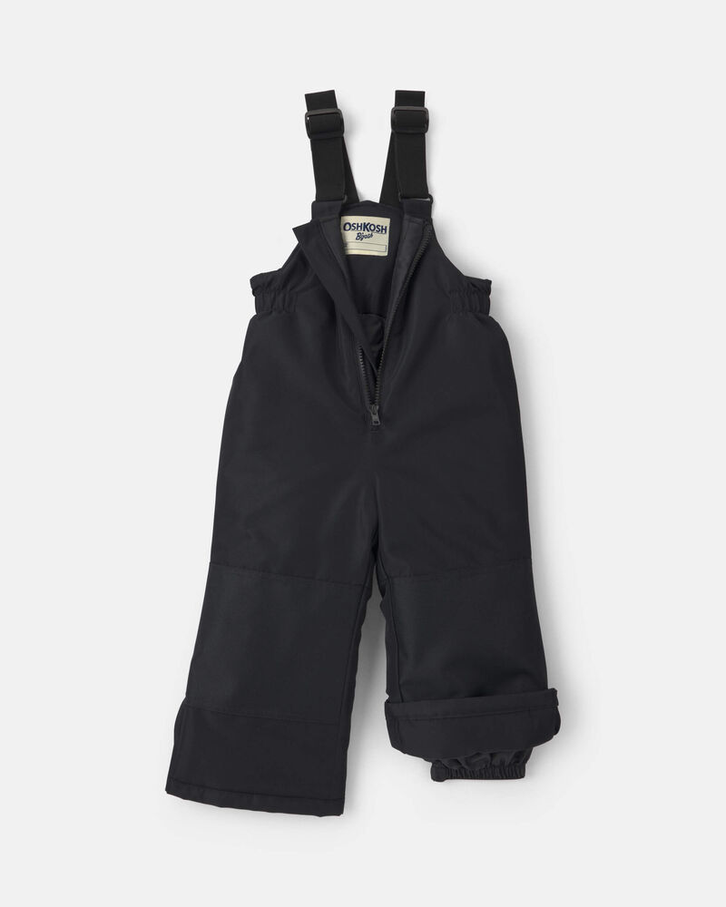 Toddler Snow Pants- Black, image 2 of 3 slides