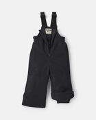 Toddler Snow Pants- Black, image 2 of 3 slides