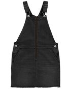 Robe chasuble en denim, image 1 sur 2 diapositives