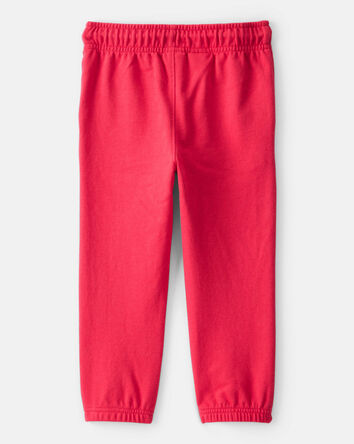 Tout-petit garçon - Pantalon de jogging en jersey bouclette - Rouge, 