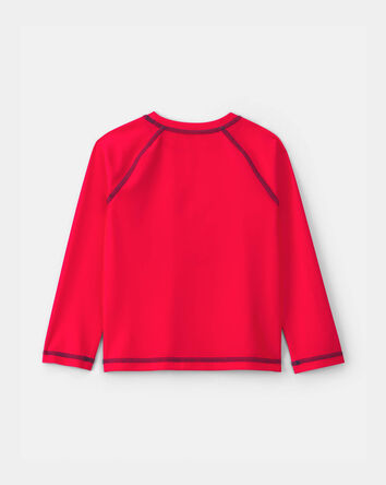 Tout-petit gar&ccedil;on - Maillot dermoprotecteur &agrave; manches longues Spider-Man de &copy;Marvel &ndash; Rouge, 