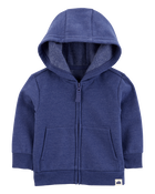 Baby Zip-Up Fleece Hoodie, image 1 of 3 slides