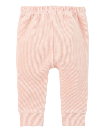 Baby Pull-On Velour Pants, 