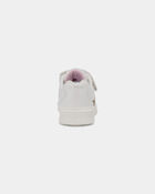 Toddler Girl Leopard Charm Sneakers - White, image 3 of 6 slides