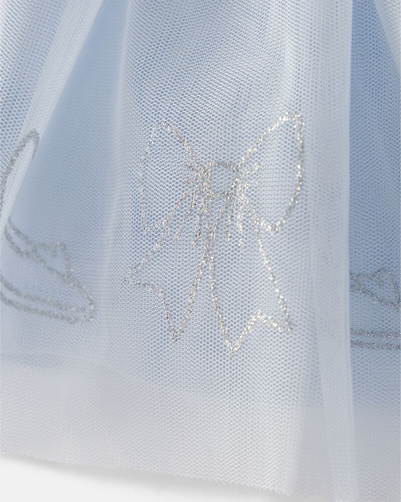 Tout-petit fille - Jupe-short en tulle scintillant Disney&copy; Cendrillon - Bleu, image 2 sur 5 diapositives
