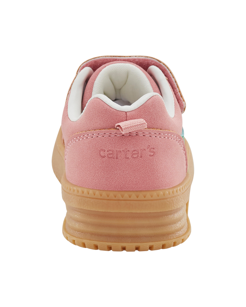 Toddler Casual Sneakers - Pink/Green, image 3 of 7 slides