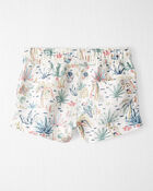 Baby Boy Recycled Tropical-Print Swim Trunks, image 2 of 4 slides