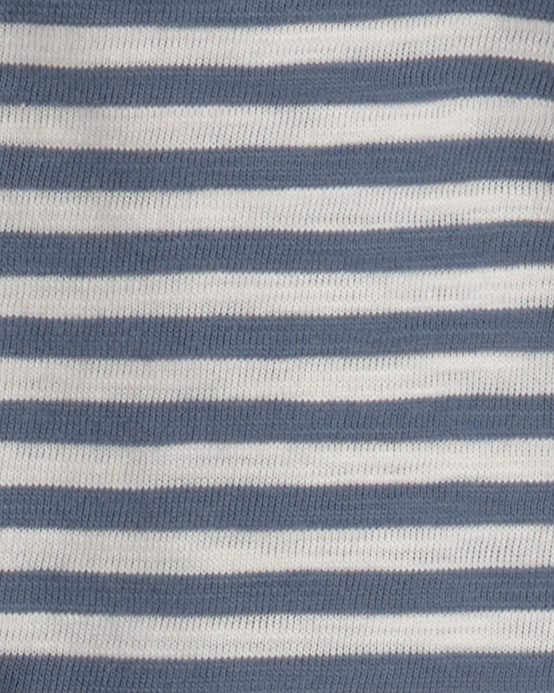 Toddler Boy 3-Pack Striped Organic Cotton Tees, image 3 of 6 slides