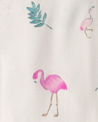 B&eacute;b&eacute; fille - Pyjama 1 pi&egrave;ce Ajust&eacute; PurelySoft - Ivoire, image 4 sur 7 diapositives